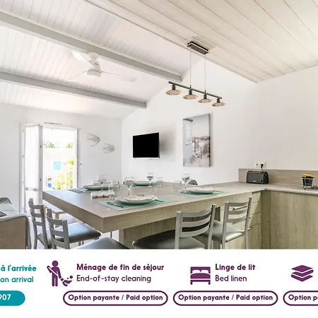 Pour 4 - 450m Des Sables D'or Apartment La Gueriniere